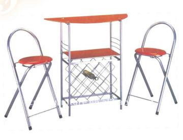 iron bar table set