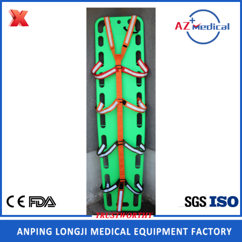Immobilisering medicinsk backboard nylon spindelband