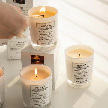 New Frosted Colored Glass Candle Holders & Lanterns