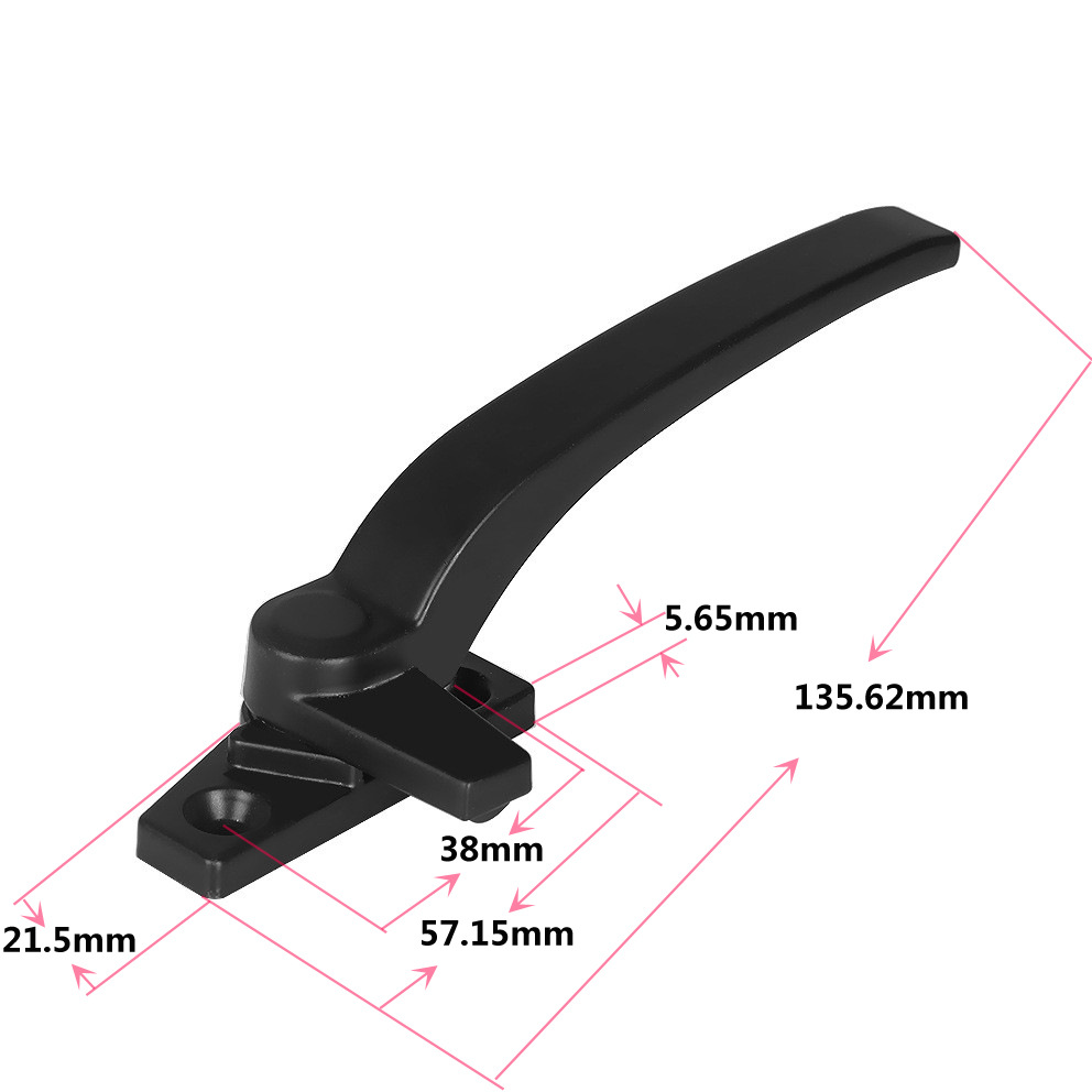 maçaneta de substituição de porta de tempestade de alumínio aluminum storm door replacement handle