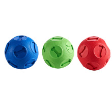 Eco-Friendly Natural Rubber Dog Chew Toy Ball (Squeaky)