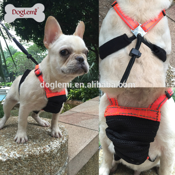 Non pulling dog harness mesh pet harness