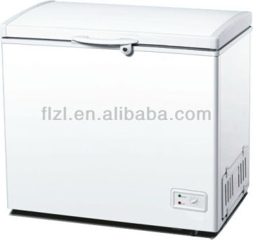 260L chest freezer with a step