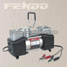 double cylinder metal car air compressor