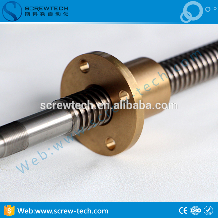 24mm lead screw with thread for Tr24x10