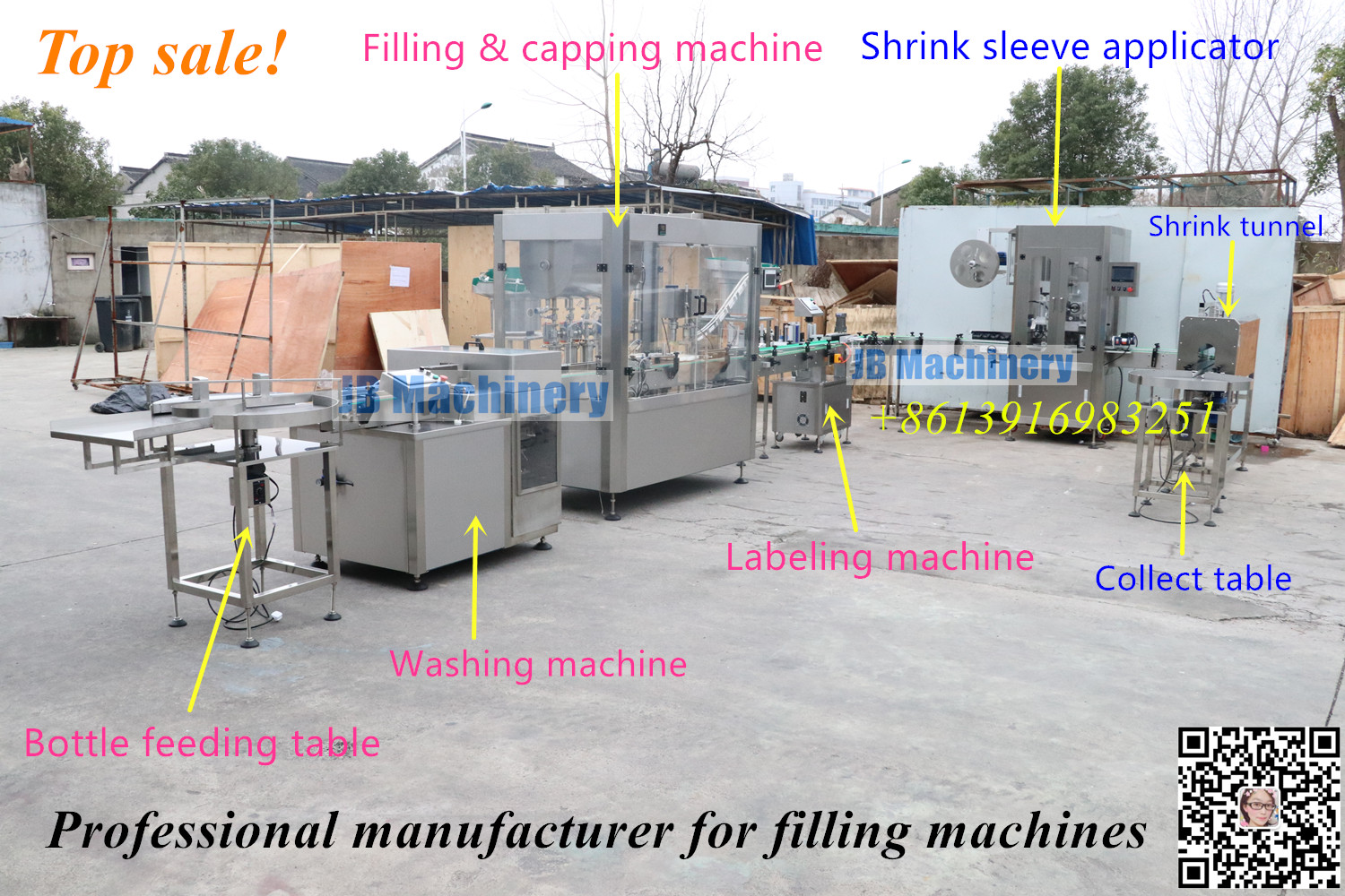 250g 500g Automatic mayonnaise chili sauce bottling line, filling and capping machine for honey peanut butter