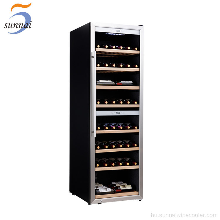 Kiváló minőségű 180 palack szabadon álló fekete bor hűtőszekrény