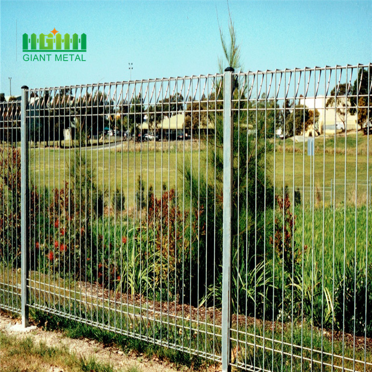 Rolled top brc welded mesh  fencing