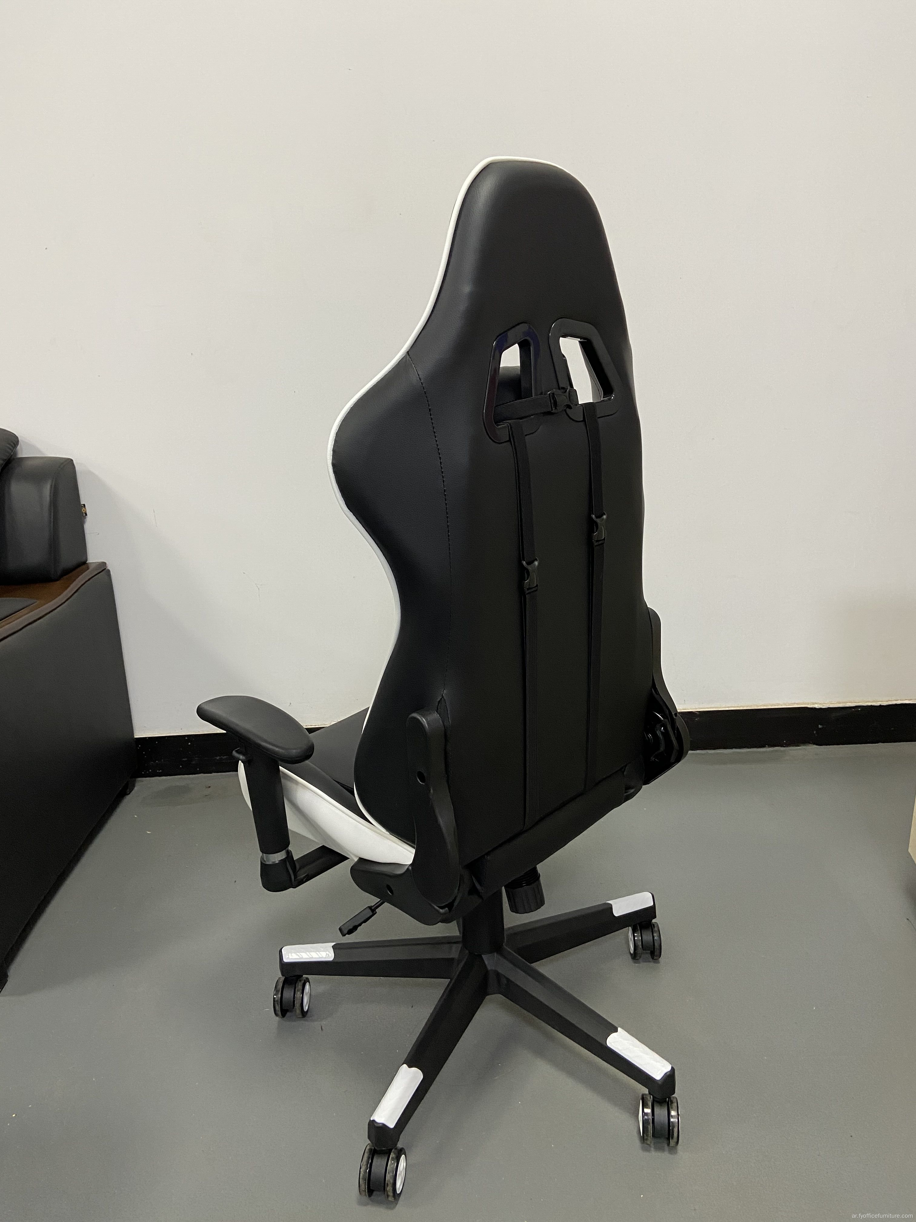 EX-Factory Price Racing Chair مع مسند ذراع قابل للتعديل بمقعد دلو 4D