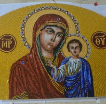 Orthodox Church patterns mosaic wall art mural