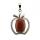 Gemstone Apple Charm Costeo de diez diillos Díunes de diario Diebre colgante de forma de manzana para joyas de bricolaje para regalos de aniversario Regalos del día de la madre