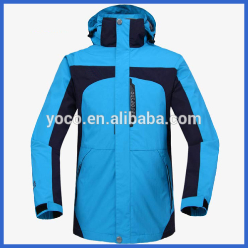 Color Combination Young Men Winter Jacket