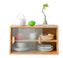 Wooden Kitchen Storage Rack - Organizer Shelf for Cabinets and Pantry