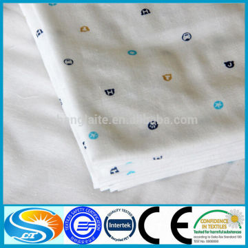 Fashionable Pattern With Breathable Muslin Baby Blanket