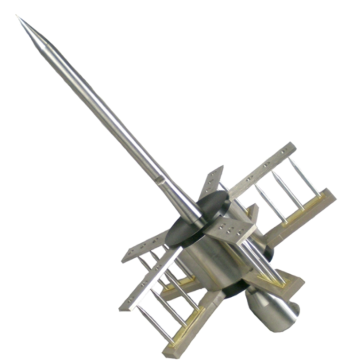Stainless Steel Thunder Arrester Lightning Protection Kit with ESE Lightning Conductor