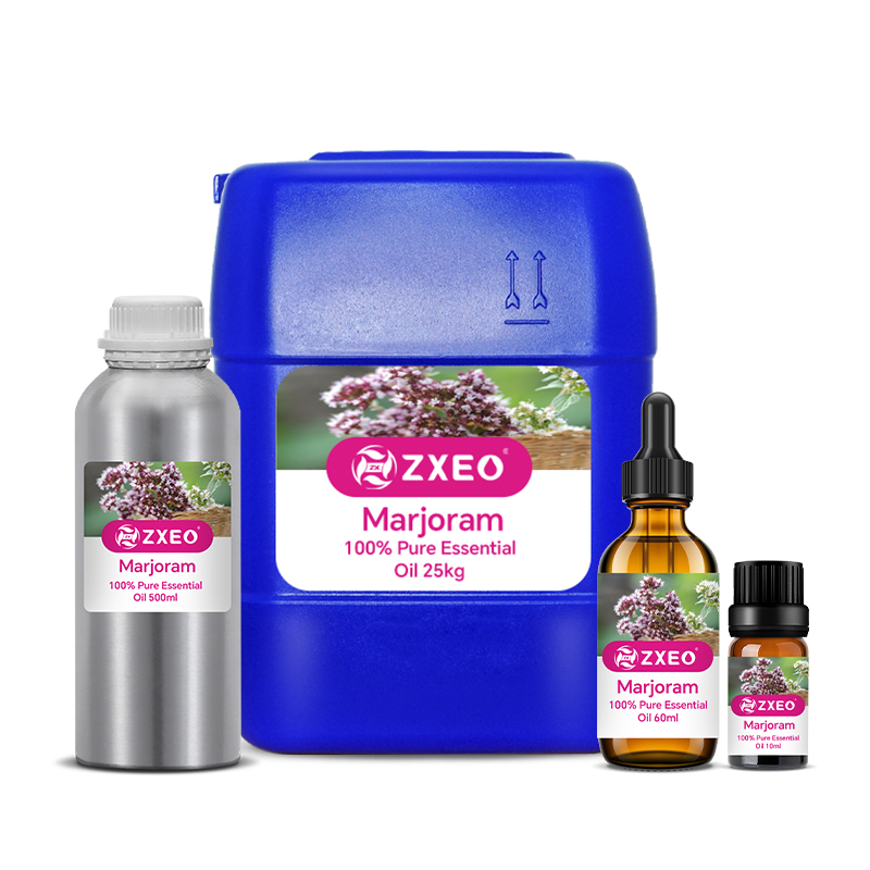 AROMATEPIA DE AROMATERAPIA Normalizada de grau terapêutico Não diluído Pressado 100% vegano vegano Sweet Marjoram Oil for Skin Care