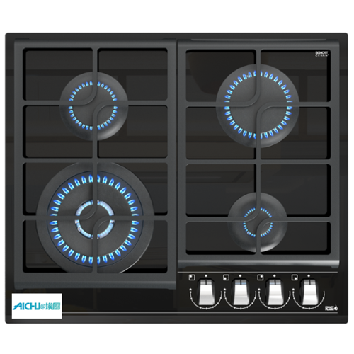 Kitchen Cooker Island 4 Burner