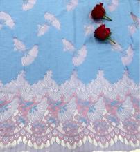 Fashion Design Nylon Cotton Polyester Panel Lace Fabric