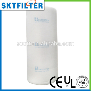 F5 ceiling filter cotton zhongshan cotton rolling filter cotton