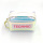 Technic style laser TPU coin purse