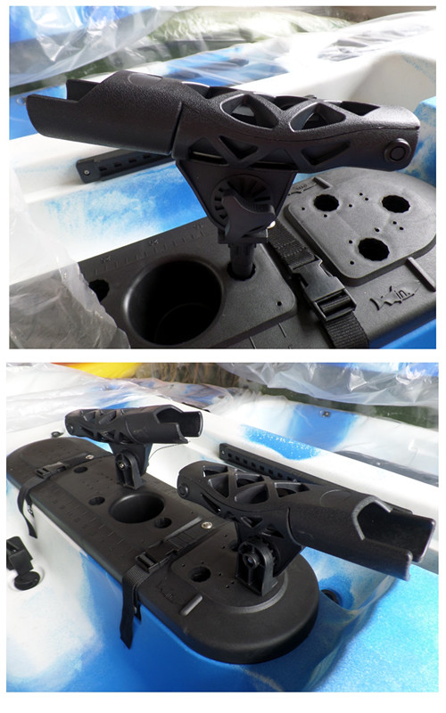 2020 China OEM wholesale adjustable 360 Swivel plastic Fishing Rod Holders for Kayak and Canoe Accessories