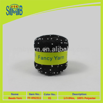 trade assurance manufacturer wholesale new arrival fancy pearl yarn for knitting