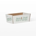 2 Quart Farm Fresh Corrugated Basket for Vegetables