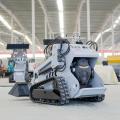 Crawler Typ Mini Skid Steer Loader mit Schnecke