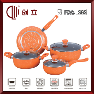 7PCS Orange Kitchenware