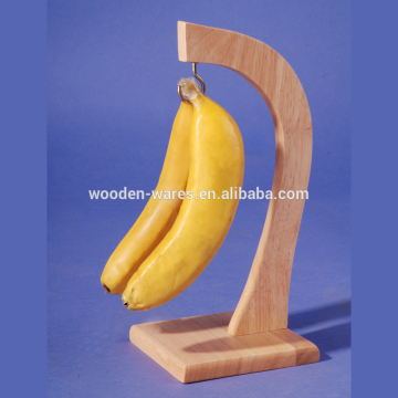 Natural bamboo banana storage hanger