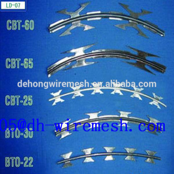 Stainless steel Razor Barbed Wire Mesh