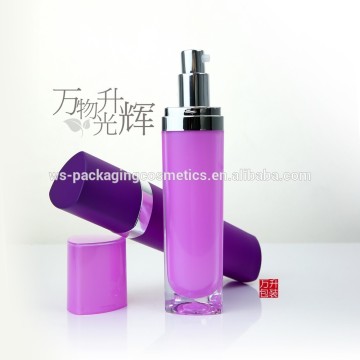 Lotion Bottle Cosmetic Acrylic 50ML Triangle Cosmetic Bottle