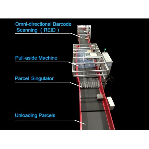 Auto apart systeem met één stuk