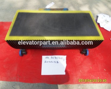 Aluminum step for O-tis/escalator step