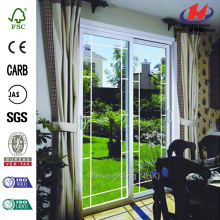 Double Sliding Patio Prairie Style Internal Grill