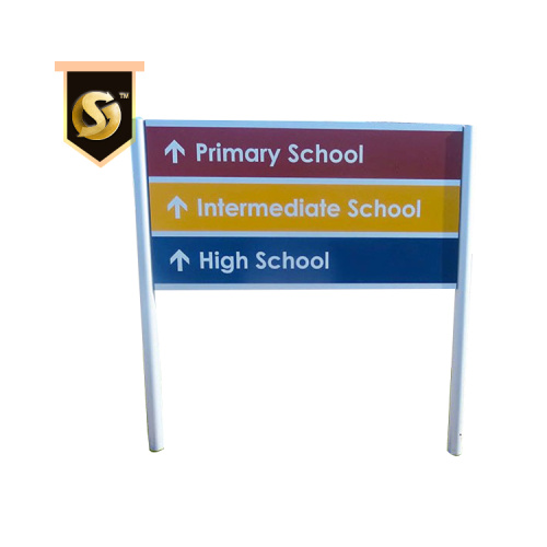 Custom Wayfinding System Indoor Outdoor Wayfinding Signage