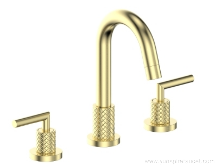 3-hole Deck mounted Basin Faucet