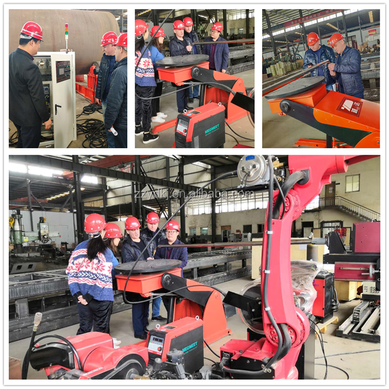 Aluminum pipe straight seam automatic TIG welding machine