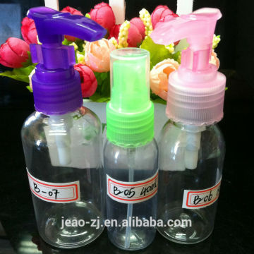 Recycled spray bottles/plastic throat spray bottles
