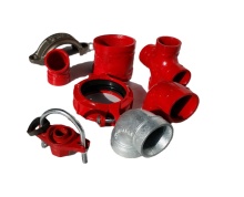 UL Approved FM Ductile Iron Grooved Pipe Fittings - Rigid Grooved Coupling