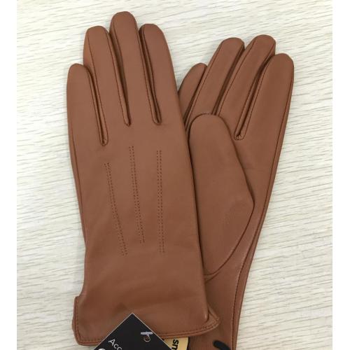 High quality leather gloves ladies mens