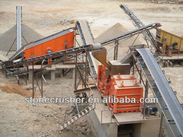 Stationary Rock Crushing Plant