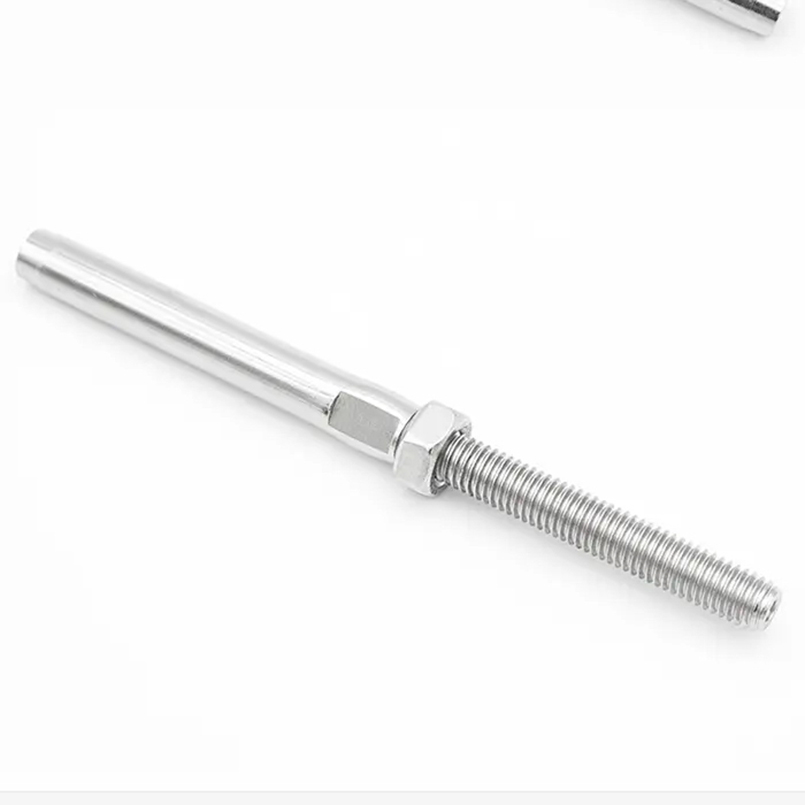 Swage Stud Terminal Thread สำหรับขั้วต่อลวดเชือก