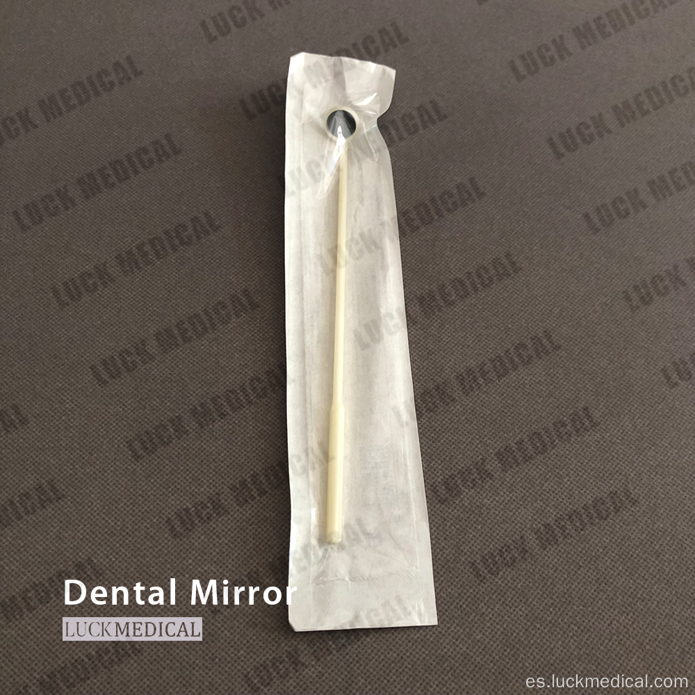 Mirror dental de un solo uso para la inspección de dientes