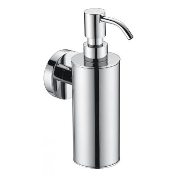 Metal soap dispenser bathroom chrome