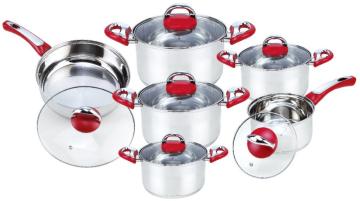 12 Pieces Cookware with Bakelite Handle