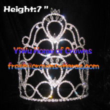 Big Heart Crystal Pageant Crowns