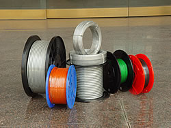 304pvc coated stainless steel wire rope