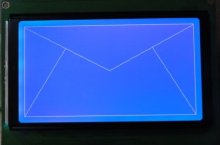 320x240 5.7" graphic LCD display