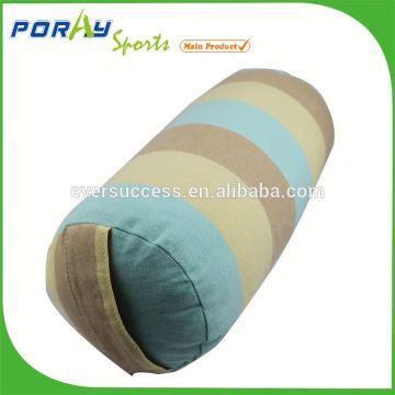 Colorful massage bolster / yoga bolster/ poray style Round bolster